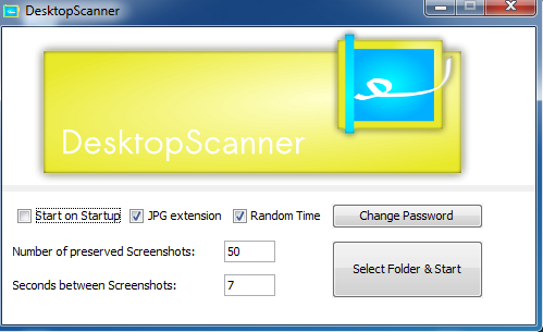 DesktopScanner 1.0 software screenshot
