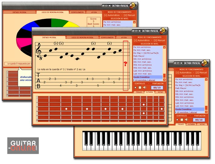 Dictado y Memoria Musical 1.2.0.0 software screenshot