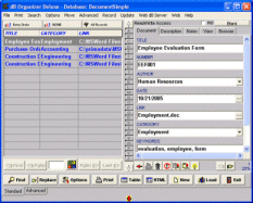 Digital Document Manager 3.71 software screenshot