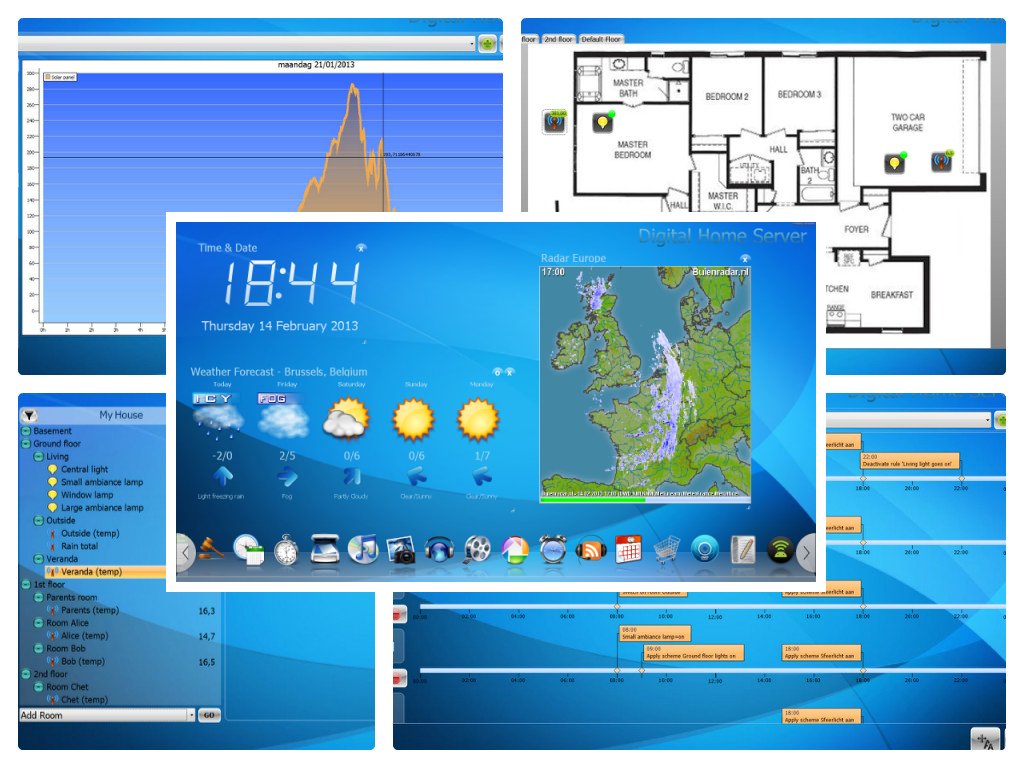 Digital Home Server 2.1.3.0 software screenshot