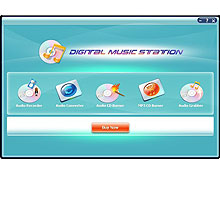 Digital Music Record Convert Burn Station 7.5.0.14 software screenshot