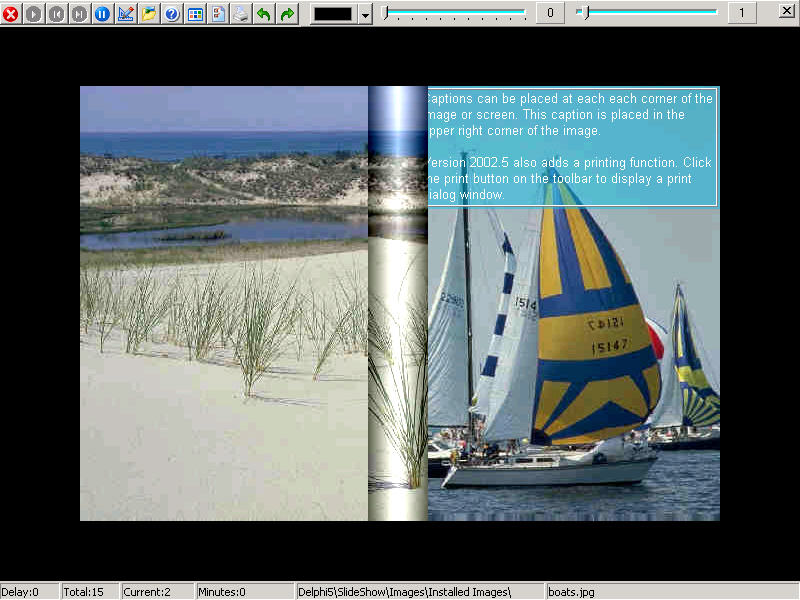 Digital Photo Slide Show & Screen Saver 2003.3 software screenshot