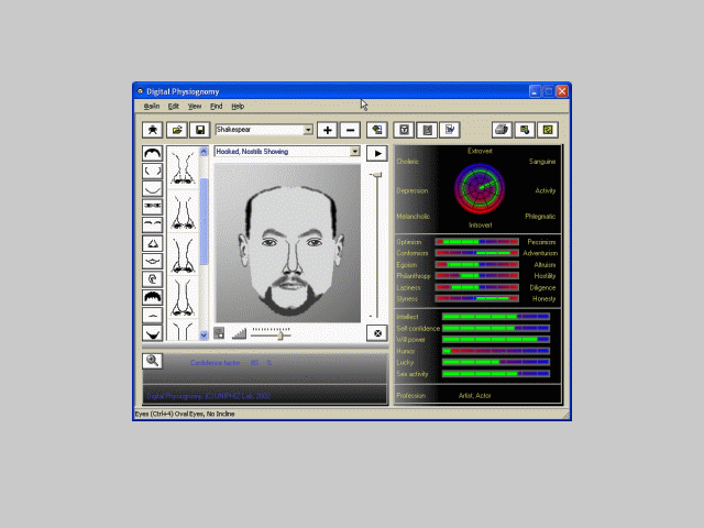 Digital Physiognomy for to mp4 4.39 software screenshot