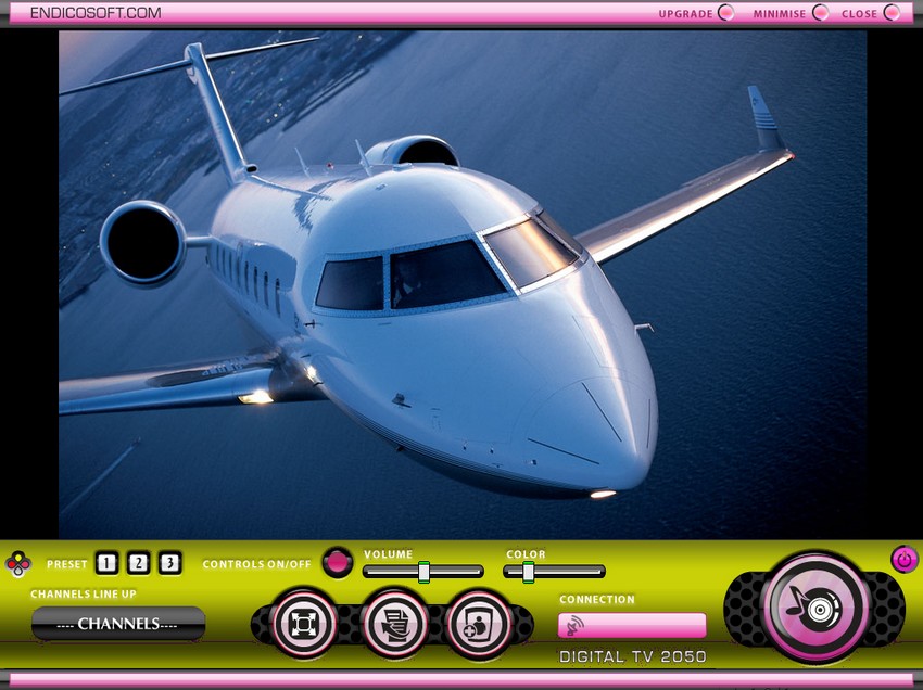 Digital TV 2050 5.0 software screenshot
