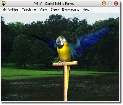 Digital Talking Parrot 1.0.25 software screenshot