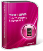 Digiters DVD to iPhone Converter 3.6.1 software screenshot