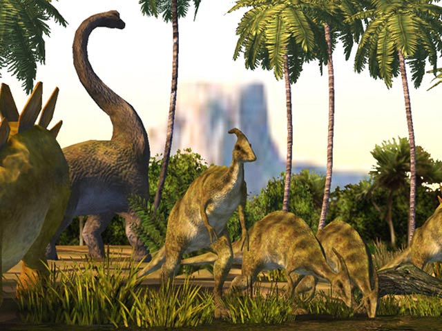 Dinosaurs 3D Screensaver 1.2 software screenshot