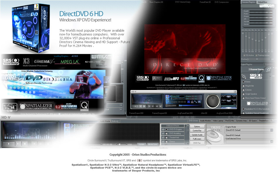 DirectDVD 6 HD 6.2.0.4 software screenshot