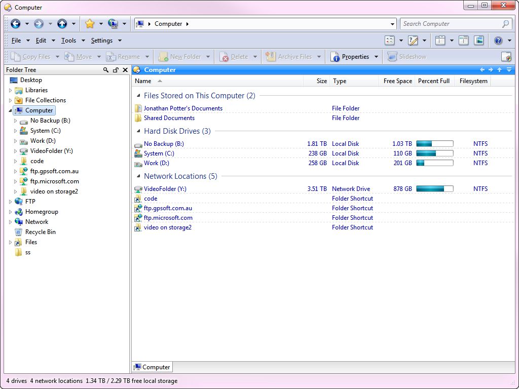 Directory Opus 12.5.6326 software screenshot