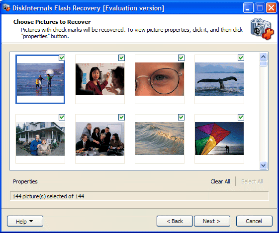 DiskInternals Flash Recovery 6.2 software screenshot