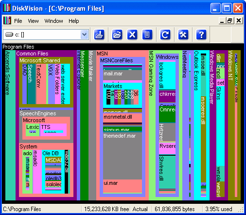 DiskVision 1.3.0.0 software screenshot