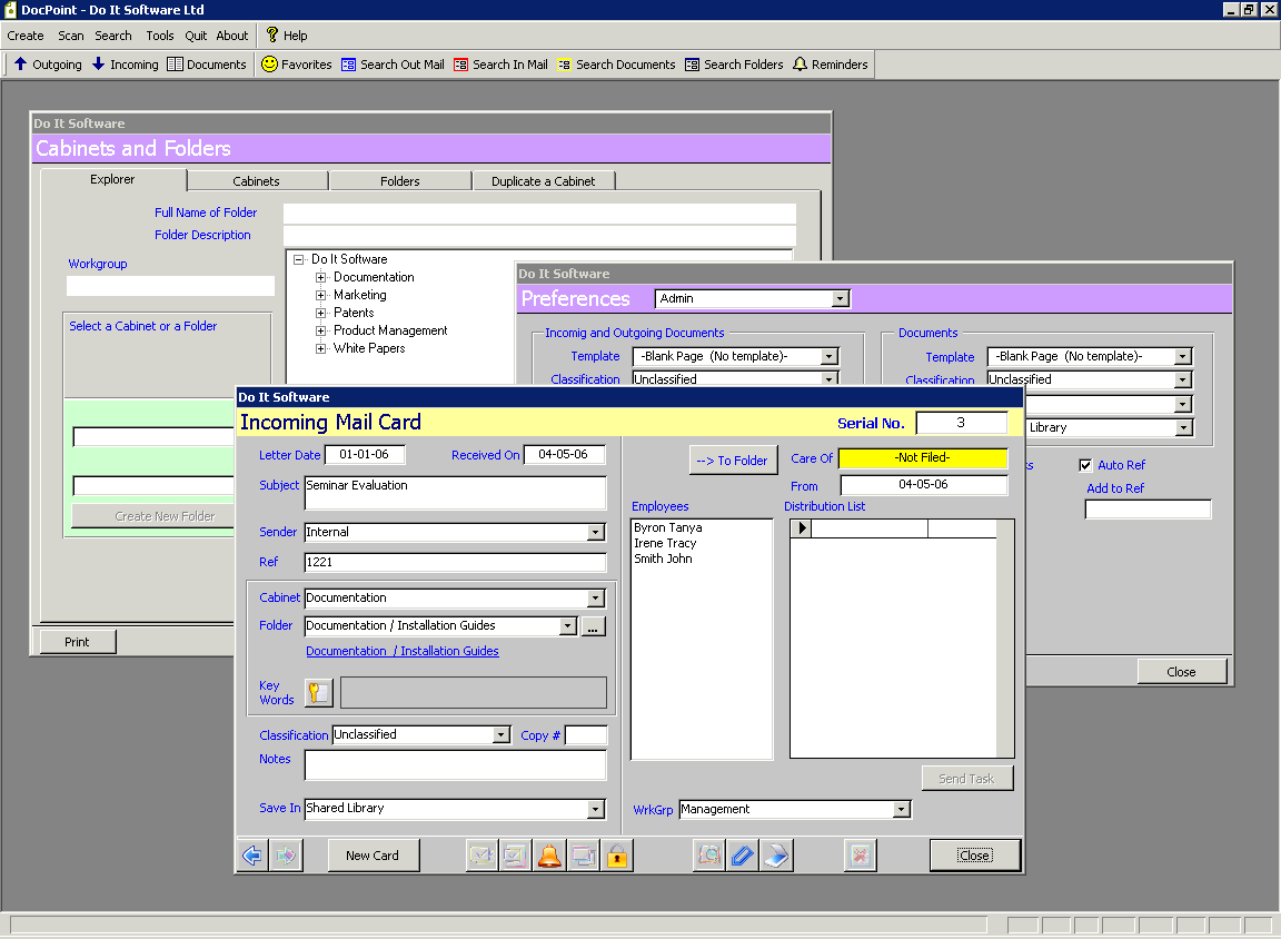DocPoint 14.0.0.57 software screenshot