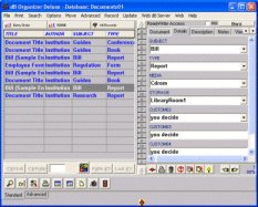 Document Organizer Deluxe 4.0 software screenshot