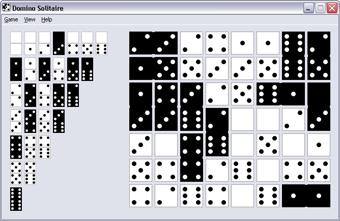 Domino Solitaire 1.5 software screenshot