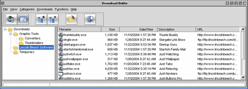Download Butler 3.02 software screenshot
