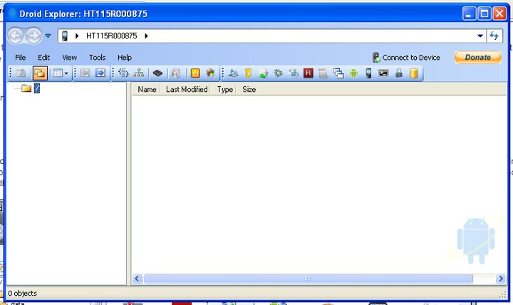 Droid Explorer 0.9.0.0 Beta  software screenshot