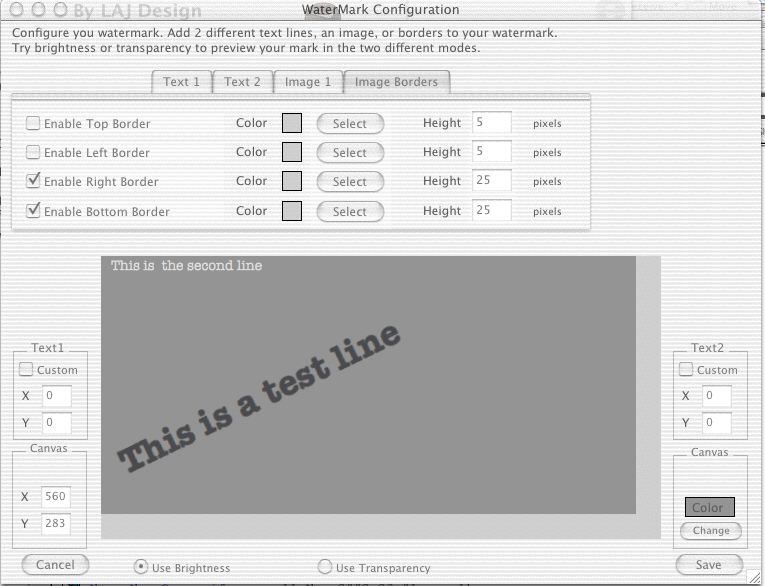 DropWaterMark 4.6.0 software screenshot