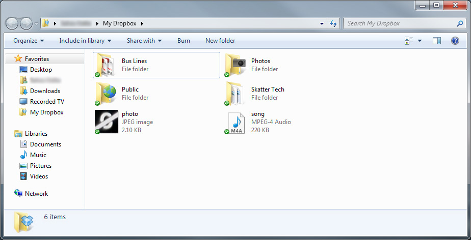 Dropbox 27.4.22 software screenshot