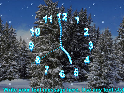 Drunken Clock Screensaver 3.22 software screenshot