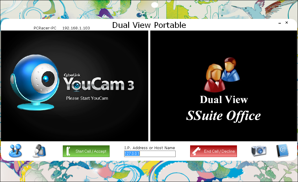 Dual View Portable 1.4 software screenshot