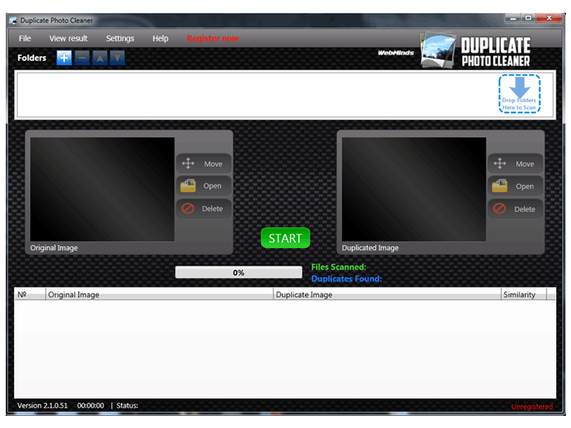Duplicate Photo Cleaner 3.4.0.1077 software screenshot