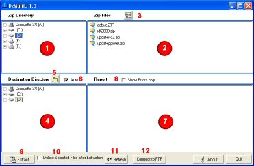 DzMultiU 1.0 software screenshot