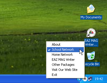 EAZ School Proxy Switcher 1.2 software screenshot