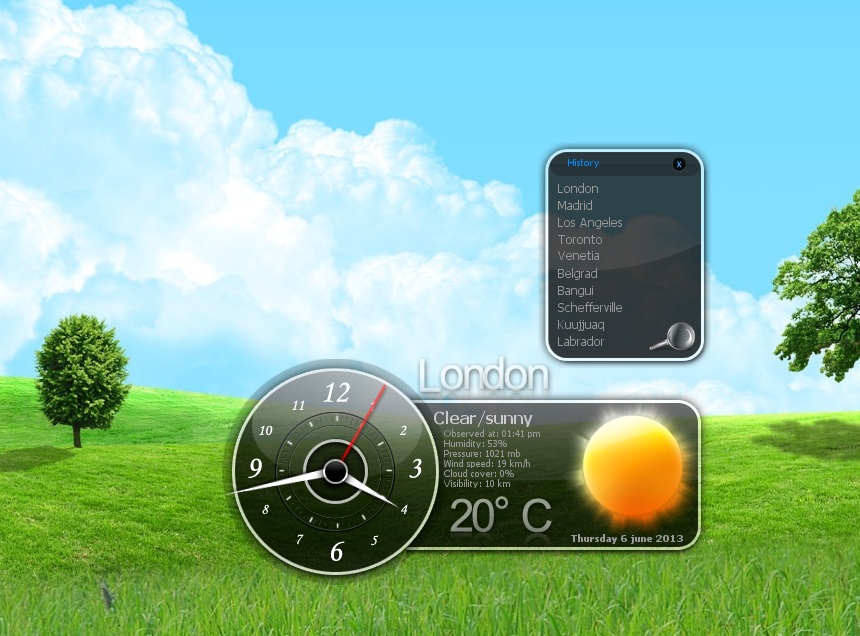 ELEMENTS OF NATURE HD EDITION 3.8 software screenshot
