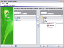 EMS DB Extract for PostgreSQL 3.0 software screenshot