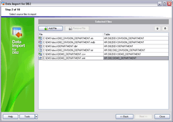 EMS Data Import for DB2 3.7.0.44144 software screenshot