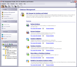 EMS SQL Management Studio for InterBase/Firebird 1.2 software screenshot