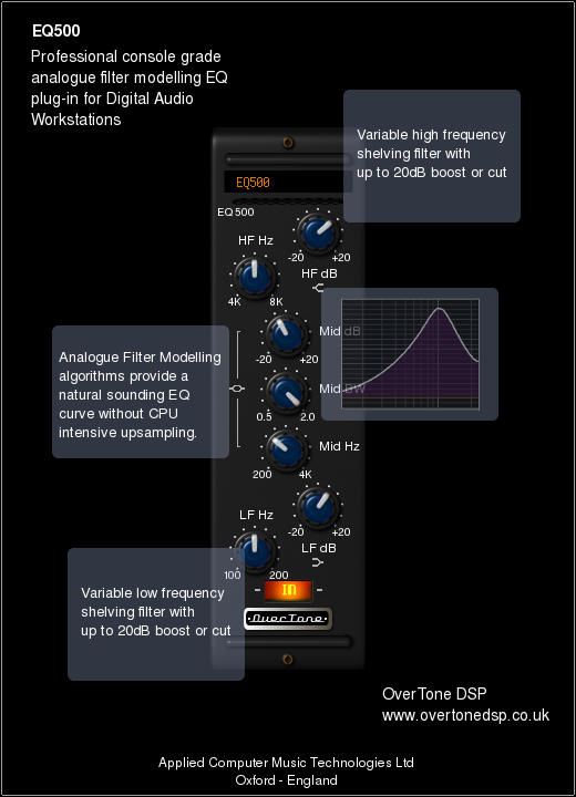 EQ500 2.3.0 software screenshot
