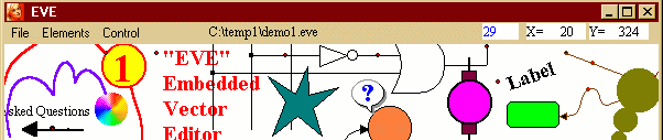 EVE 3.02 software screenshot