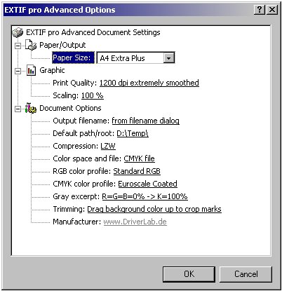 EXTIF pro 3.1.1 software screenshot