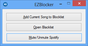 EZBlocker 1.6.8.3 software screenshot