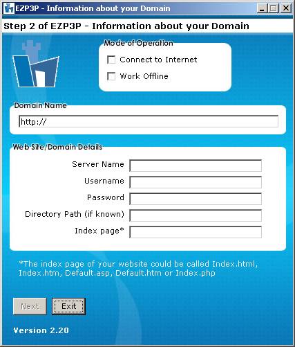 EZP3P 2.20 software screenshot