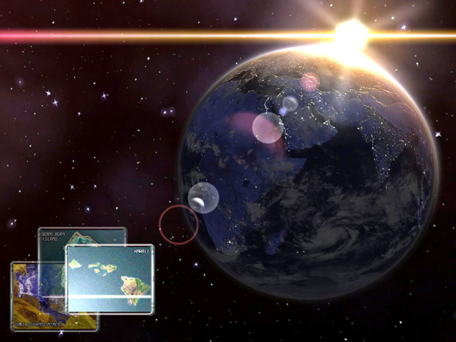 Earth 3D Space Screensaver 1.0.4 software screenshot
