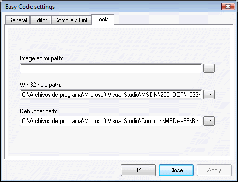 Easy Code for MASM 1.06.0.0024 software screenshot