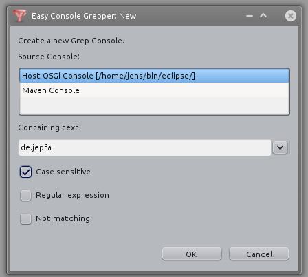 Easy Console Grepper 2.1.0.201503122106 software screenshot