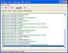 Easy File Sharing FTP Server 2.0 software screenshot