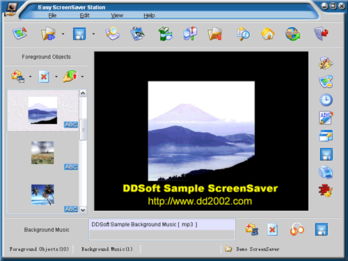 !Easy ScreenSaver Station 5.6 software screenshot