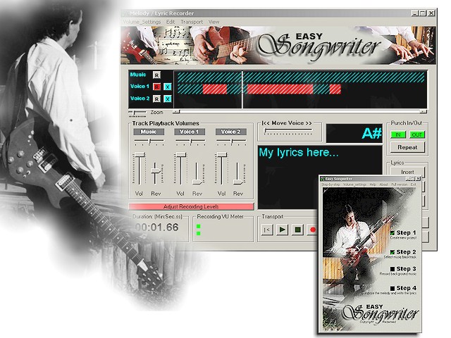 Easy Songwriter 1.2 software screenshot