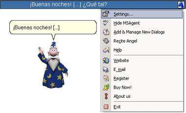 Easy Spanish Dialogs 3.11 software screenshot