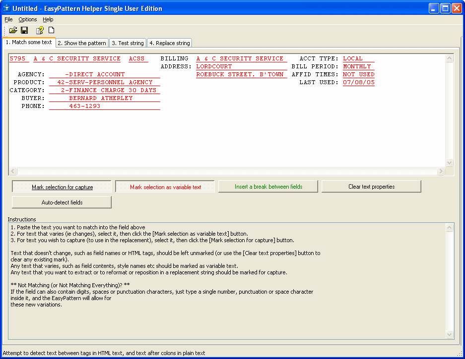 EasyPattern Helper 3.0 software screenshot