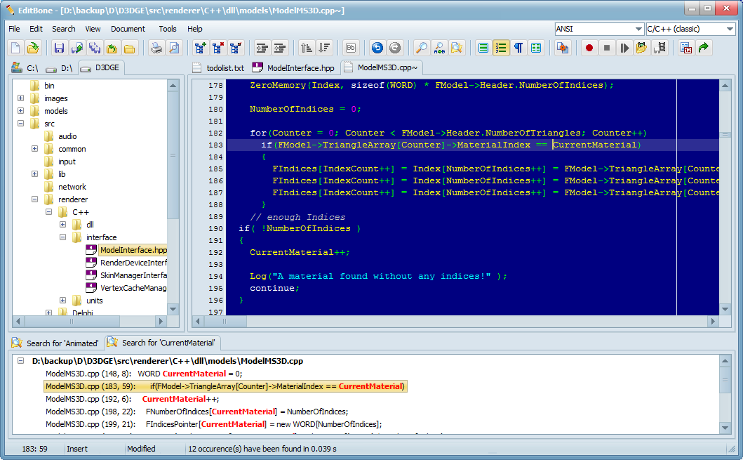 Text Editor Pro 1.3.0 software screenshot