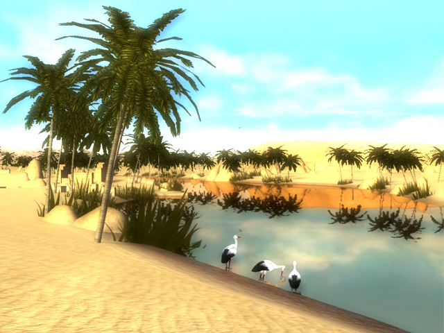 Egypt 3D Screensaver 1.2 software screenshot