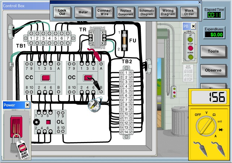 Electrical Motor Control Circuits 3.20 software screenshot