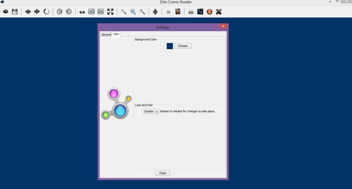 Elite Comix Reader 0.0.6.0 software screenshot