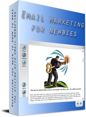 Email marketing for newbies 1.0 software screenshot