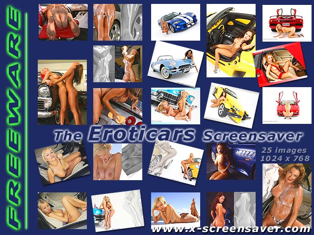 ErotiCars Screensaver 1.0 software screenshot